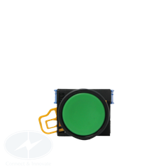 Nút nhấn Idec không đèn YW1B-A1E11G Ø22mm màu xanh lá 1NC+1NO