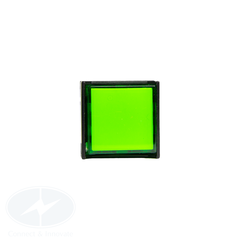 Nút nhấn Idec có đèn, loại vuông, 24V DC, AL6Q Ø 16mm, màu xanh lá