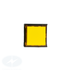 Nút nhấn Idec có đèn, loại vuông, 24V DC, AL6Q Ø 16mm, màu vàng