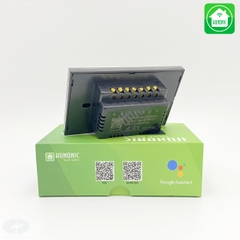Công Tắc Wifi Hunonic HN04SD 4 nút màu đen