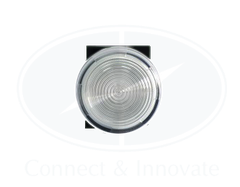 Đèn báo Idec loại phẳng YW1P Ø 22mm, màu trắng sáng