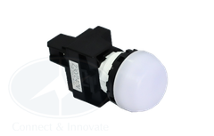 Đèn báo Idec loại vòm YW1P Ø 22mm, màu trắng sáng