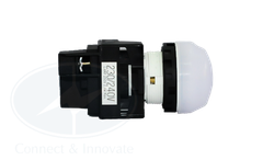 Đèn báo Idec loại vòm YW1P Ø 22mm, màu trắng sáng