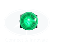 Đèn báo Idec loại vòm YW1P Ø 22mm, màu xanh lá