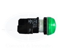 Đèn báo Idec loại vòm YW1P Ø 22mm, màu xanh lá