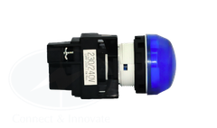 Đèn báo Idec loại vòm YW1P Ø 22mm, màu xanh dương