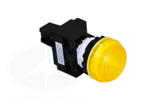 Đèn báo Idec loại vòm YW1P Ø 22mm, màu vàng