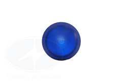 Đèn báo Idec loại vòm, unibody YW1P Ø 22mm, màu xanh dương