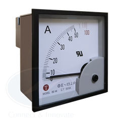 Đồng hồ đo Ampe từ 5A - 50A Taiwan Meters dòng BE 96 x 96mm