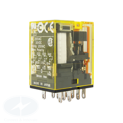 Relay Idec RU4S-A24 6A 14 chân dẹp có đèn 24VAC xuất xứ Nhật