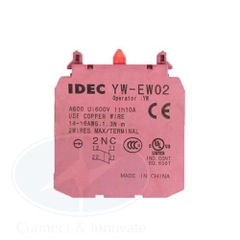Tiếp điểm phụ Idec sử dụng cho dòng YW Ø 22mm