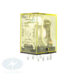 Relay Idec RN2S Imax = 5A, 8 chân dẹp, có đèn