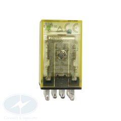 Relay Idec RN4S Imax = 3A, 14 chân dẹp, có đèn