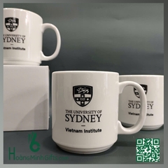 CỐC SỨ MINH LONG IN LOGO - KHÁCH HÀNG ĐẠI HỌC SYDNEY
