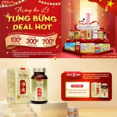 KHUYẾN MÃI VIÊN UỐNG NANO FUCOIDAN OKINAWA KANEHIDE BIO EIKENBI