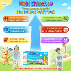 Siro Tăng Chiều Cao Trẻ Em Nobi Shinchou Nhật Bản (Hộp 15 ống 10ml)