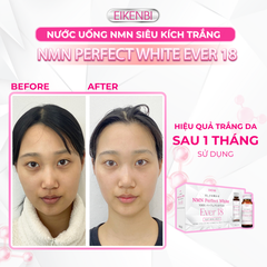 Nước Uống NMN Siêu Kích Trắng - NMN Perfect White Ever 18 [Hộp 10 chai x 30ml]