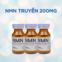 Truyền tế bào tươi NMN hàm lượng 200mg (Tặng kèm nước muối truyền)