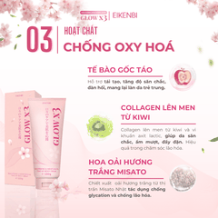Kem Kích Trắng Body Nâng Tone Glow X3 Eikenbi [Tuýp 200gr]