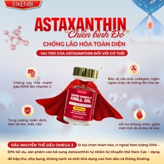 Viên Uống Dầu Nhuyễn Thể Siêu Omega - 3 Krill Oil Eikenbi [Hộp 60 viên]