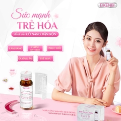 Nước Uống NMN Siêu Kích Trắng - NMN Perfect White Ever 18 [Hộp 10 chai x 30ml]