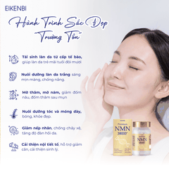 Viên Uống Chống Lão Hóa NMN 38000+ Eikenbi (Hộp 90 Viên)