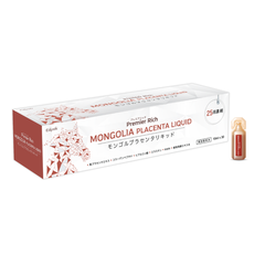 Nước Uống Nhau Thai Ngựa Chiến Mongolia Placenta Liquid Eikenbi [Hộp 30 ống 10ml]