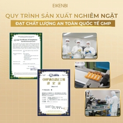Tinh Chất Nghệ Nano Tảo Nâu Fucoidan Eikenbi [Hộp 15 ống x 10ml]