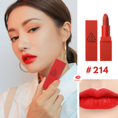 Son 3CE Red Recipe Màu 214 Squeezing (Phiên Bản Valentine)