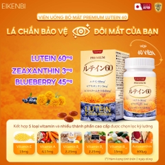 Viên Uống Bổ Mắt Premium Lutein 60 Eikenbi