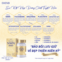 Viên Uống Chống Lão Hóa NMN 38000+ Eikenbi (Hộp 90 Viên)