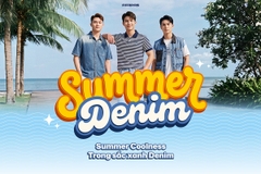 BỘ SƯU TẬP SUMMER DENIM 2026 – SUMMER COOLNESS TRONG SẮC XANH DENIM
