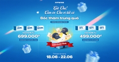 FAPAS BỐC THĂM MAY MẮN - 500 PHẦN QUÀ TRI ÂN NGÀY CỦA CHA