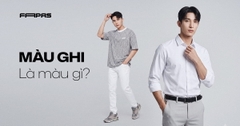 Màu Ghi Là Màu Gì? Tìm Hiểu Sắc Độ Và Cách Phối Đồ Nam Với Màu Ghi