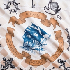Sơ Mi Tay Ngắn Fapas Relaxed Sailor
