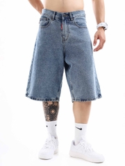Quần Shorts Jean Straight Fit Table