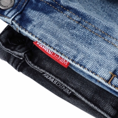 Quần Shorts Jean Straight Fit Table
