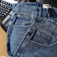 Quần Jean Fapas Crop Fit Rung