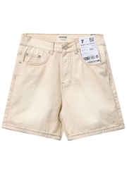 Quần Shorts Jean Relaxed Ruber