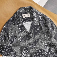 Sơ Mi Tay Ngắn Fapas Relaxed Brocade