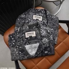 Sơ Mi Tay Ngắn Fapas Relaxed Brocade