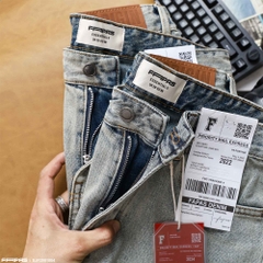 Short Jean Fapas Straight Fit Author