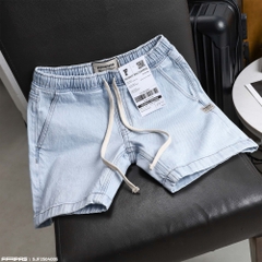 Short Jean Fapas Relaxed Pink