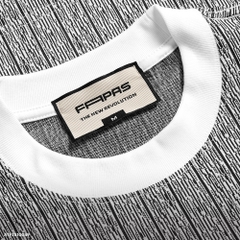 Áo Thun Fapas Boxy Jacquard