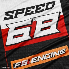 Áo Thun Fapas Relaxed Mesh Engine