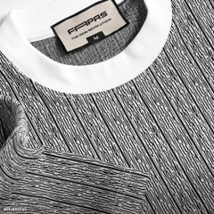 Áo Thun Fapas Boxy Jacquard