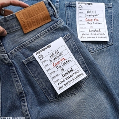 Quần Jean Fapas Crop Fit Rung