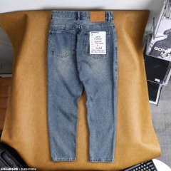 Quần Jean Fapas Crop Fit Rung