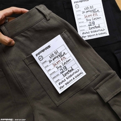 Kaki Fapas Slimfit Box