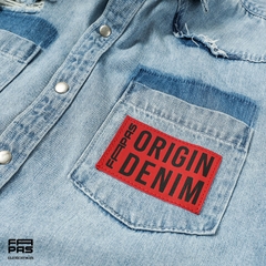 Áo Sơ Mi Denim Regular Label